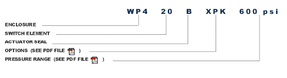 weksler pressure switch model breakdown WP4